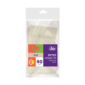 כפית קשיחה 40 יח’ טאצ’ – קרם