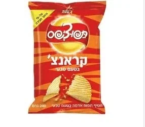 תפוצ'יפס קראנץ' טבעי 200 גרם